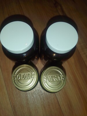 2 x 275ml 2x Solgar 50ml stabile Braunglasflaschen mit Schraubdeckel