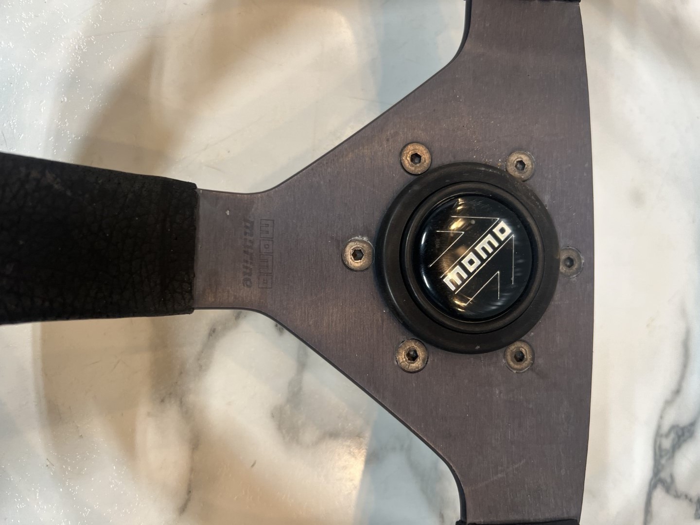 93 Crownline CR 250 Boat Momo Marine steering wheel eBay