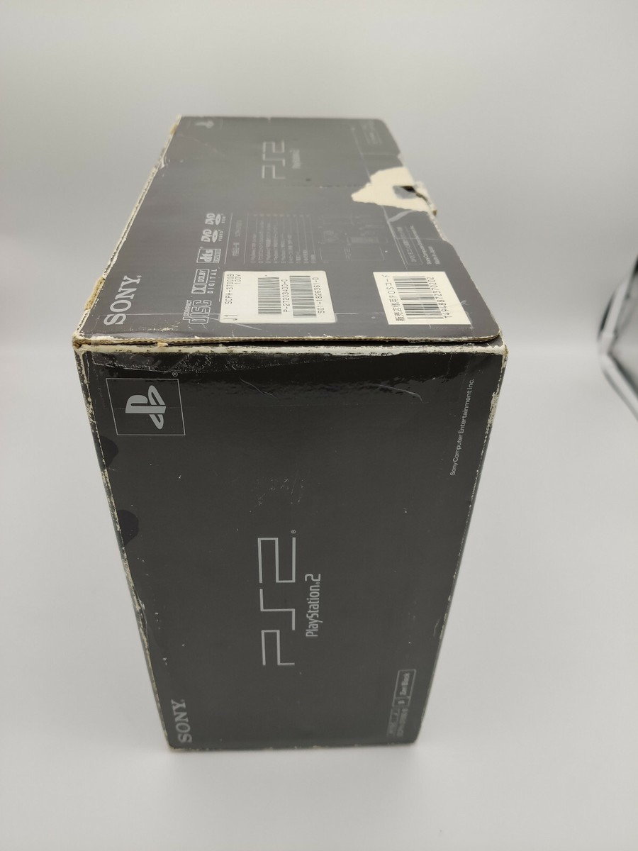 CONSOLE PLAYSTATION 2 ZEN BLACK SCPH-37000 BOX TESTED JAPAN CONSOLE PLAYSTATION 2 ZEN BLACK SCPH-37000 BOX TESTED JAPAN