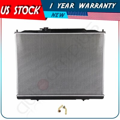 For 09 -15 Honda Pilot V6 3.5L 0.63 Inch Thickness 1 Row Aluminum Radiator 13065