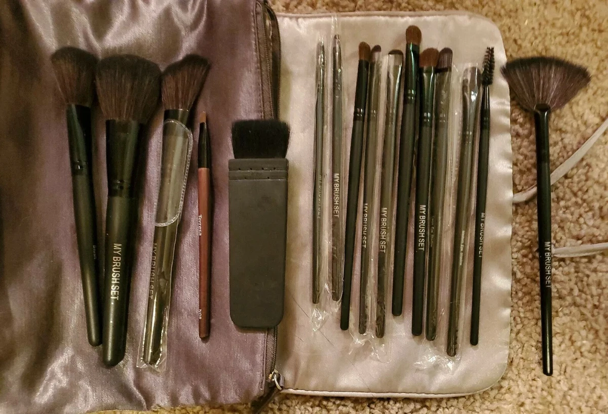 MY BRUSH SET 16 Piece Makeup Brush Set NEW