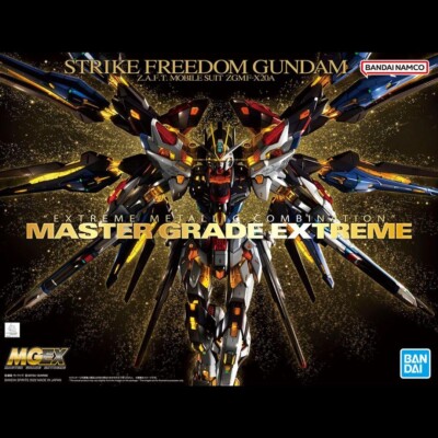 New Bandai MG EX MGEX Gundam SEED DESTINY Strike Freedom Gundam 
