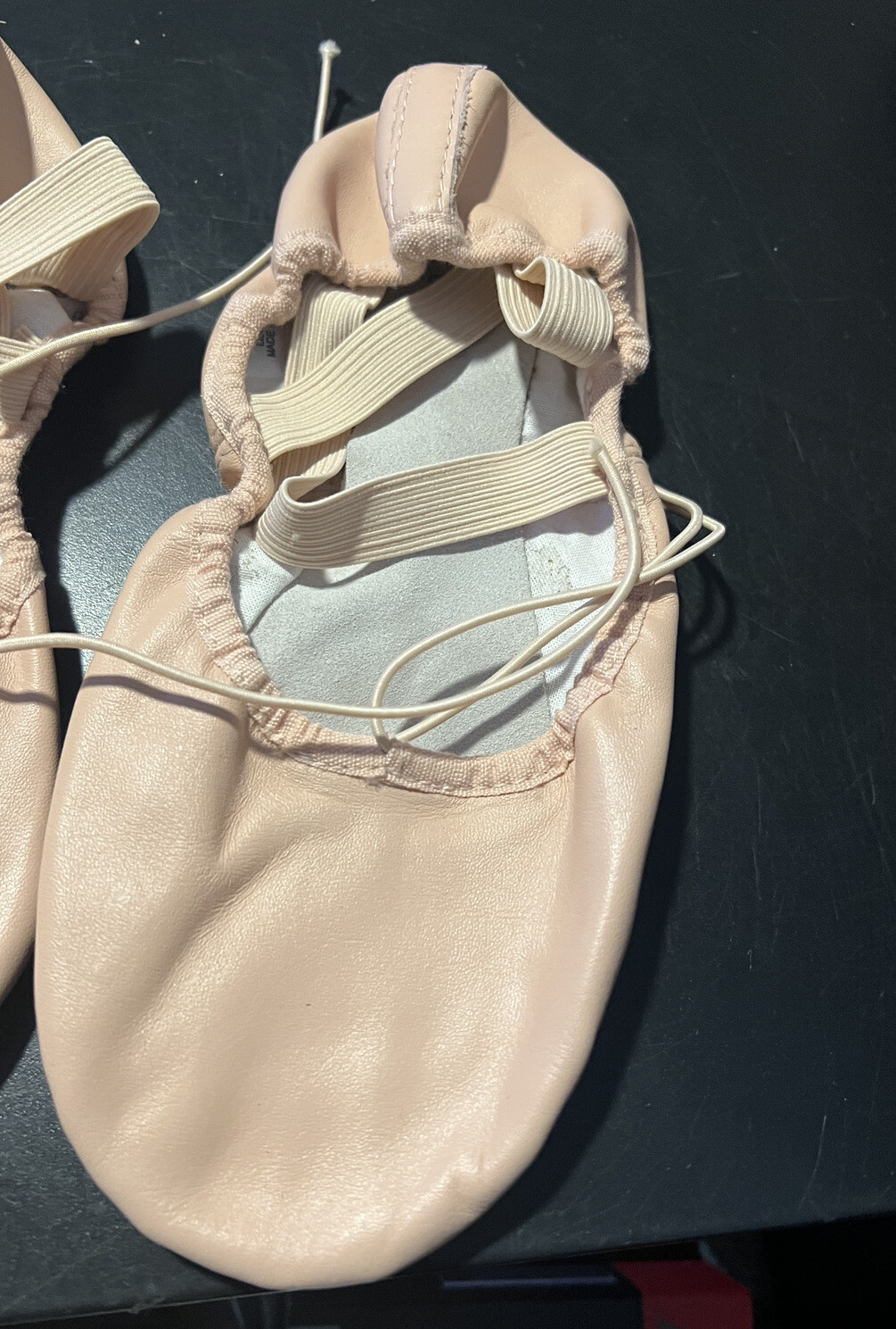 SAOLA BLOCH PANTOFOLA DA BALLO DONNA DANSOFT US 5.5 D ROSA SUOLA INTERA IN PELLE S0205L NUOVE SENZA ETICHETTE