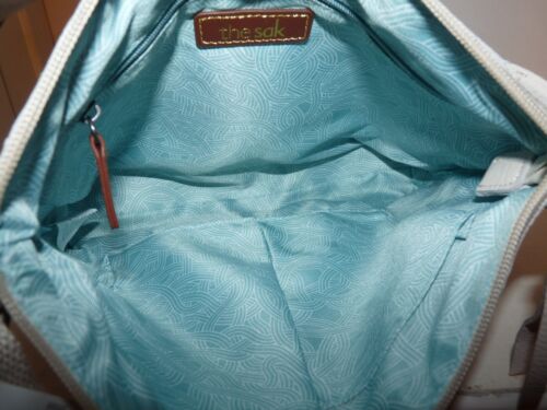 Borsa a tracolla The Sak Reseda in pelle nuova con etichette - avorio/bianco sporco - prezzo al pubblico consigliato $149 - Foto 8 di 11