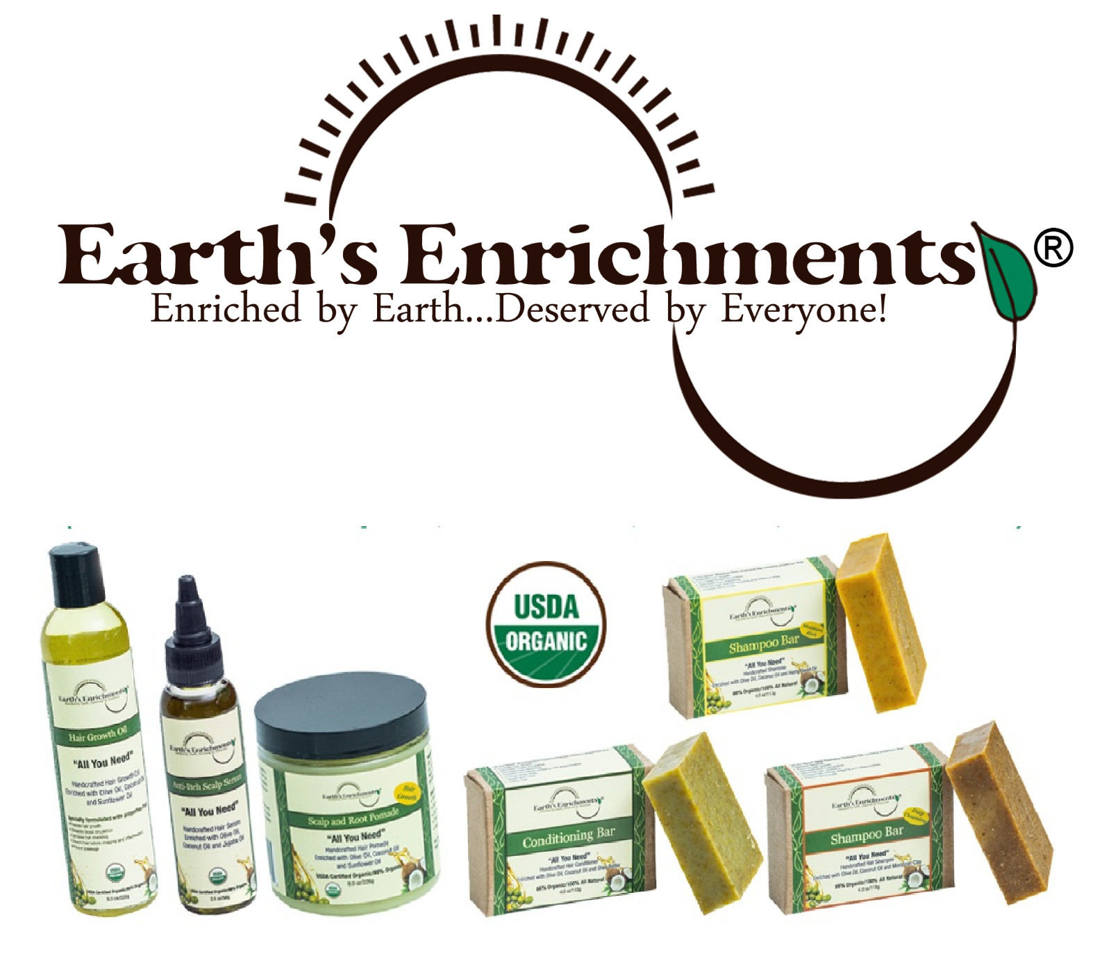 Organic Pomade - Hair Growth, Stops Itchy, Dry Scalp, Dandruff Relief, Grease