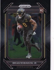 2022 Contenders Prizm Black Football Bijan Robinson RC #PB-23  PWE