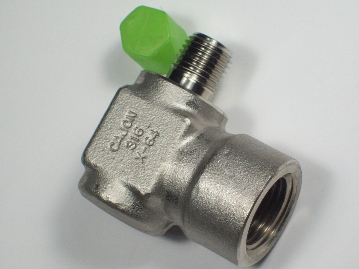 Gomito A Riduzione 1/2" X 1/4" In Acciaio - Equivalente Swagelok SS-8-RSE-4 (confezione Da 15 Pezzi)