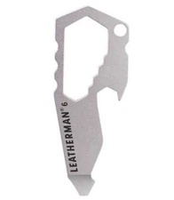 Leatherman 832121 By The Number Pocket Travel Tool #6 Multi Stainless Keychain