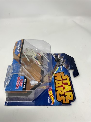 Star Wars Hot Wheels Diecast X-Wing Fighter Red 5 Mattel CGW67 - Picture 6 of 12