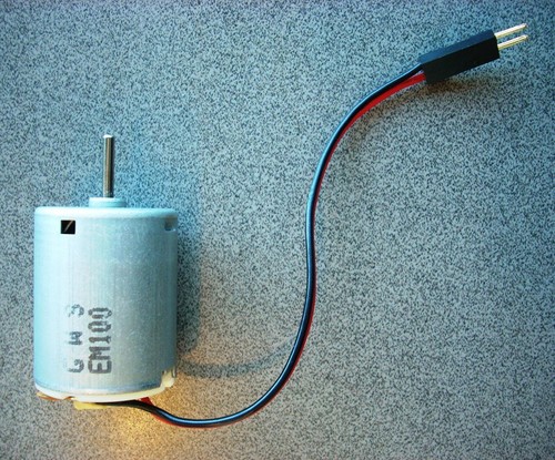 GWS Motor (Mabuchi RC-280SA) Leads Capacitor Grand Wing Servo GW/EM-100 Open Box