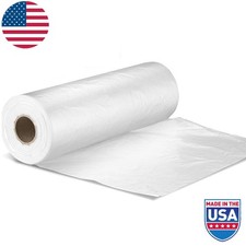 350 Bags/R 12" X 16" Plastic Produce Bag on a Roll Bread and Grocery Clear Bag