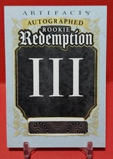 🥶🥶 2025-26 UPPER DECK ARTIFACTS AUTOGRAPHED ROOKIE REDEMPTION III 🥶🥶