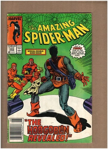 Amazing Spider-Man #289 NEWSSTAND Marvel Comics 1987 HOBGOBLIN VG 4.0