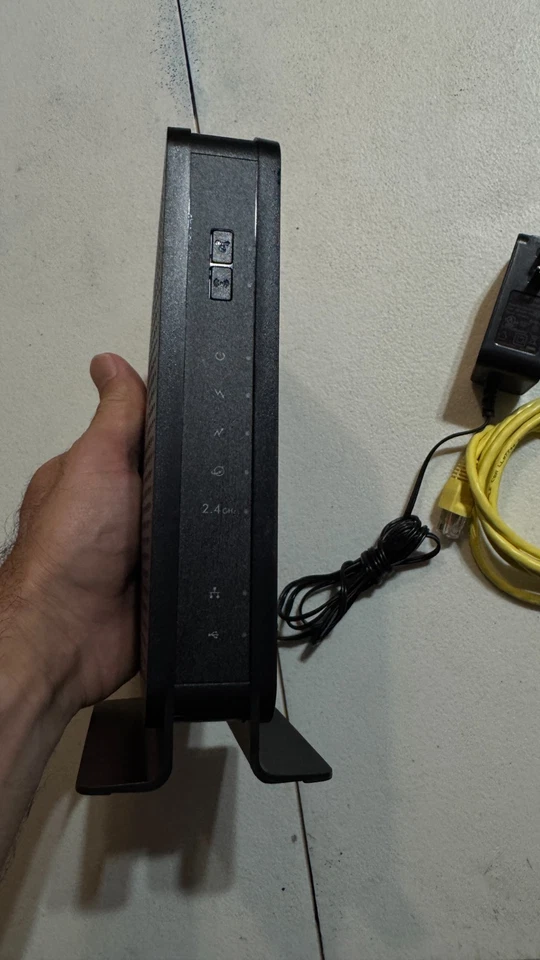 Netgear C3000  Gigabit WiFi Cable Modem Gateway Router w/ Power Cord - Image 3 of 4