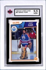 1983-84 O-Pee-Chee Grant Fuhr KSA 9.5 (Free Shipping $100+) BCGA2 #27