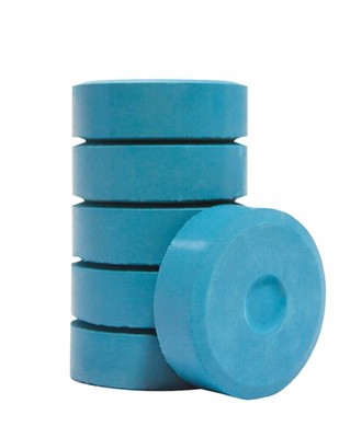 - 101325 Giant Tempera Paint Cakes 2-1/4 x 3/4 Inches Turquoise Set of 6