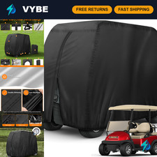 4 Passenger Golf Cart Cover for Club Car, EZGO, Yamaha - Waterproof UV Protect