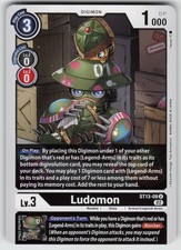 Ludomon Uncommon Starter Deck 13: Ragnaloardmon ST13-09 U LP