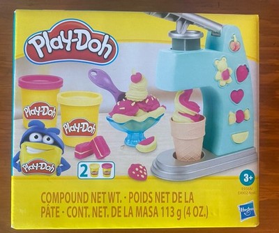 Play-Doh Mini Ice Cream Playset 7 piece kit Creative Imagination NEW