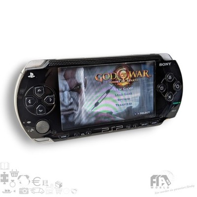 Sony PlayStation Portable PSP 1004 Konsole   Spielkonsole schwarz BLITZVERSAND