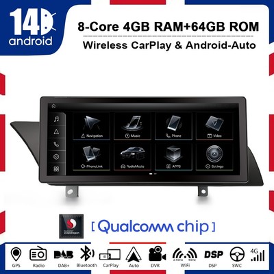10.25''Android 14 Qualcomm Autoradio Carplay GPS Navi Audi A4 B8 A5 S4 S5 RS5 RS4