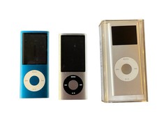 iPod Nano Lot of 3 POWER ON FOR PARTS OR REPAIR