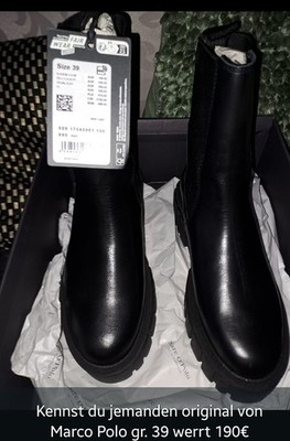 Marko Polo Damen Stiefel Boots, Größe 39