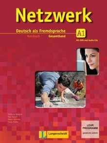 Netzwerk / Kursbuch A1 mit 2 Audio-CDs und DVD: Deu... | Buch | Zustand sehr gut