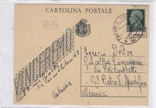 Intero Postale Vinceremo -Tappeto L.1.20/15 per Messina
