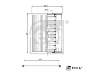 Febi Bilstein ÖLfilter 198037 Filtereinsatz FüR Porsche 911 991 Panamera 970 992