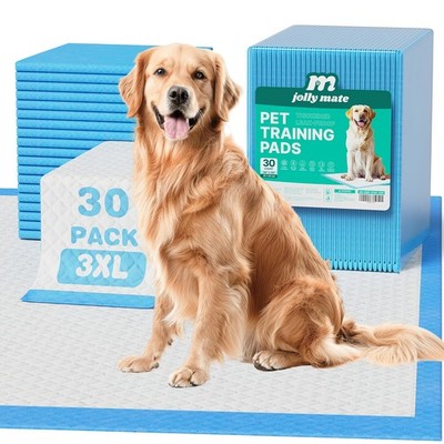 Dog Pee Pads Extra Large 36''x36'', 30 Pack 3X-Large Super Absorbent Pet Traini...