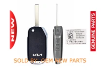 OEM 2021-24 KIA SORENTO FLIP KEY REMOTE FOB (3-B) FCC: SY5SKRGE03 95430R0000