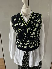 Pulli Pullunder Top n3 Marc Cain Marccain Schwarz Grün