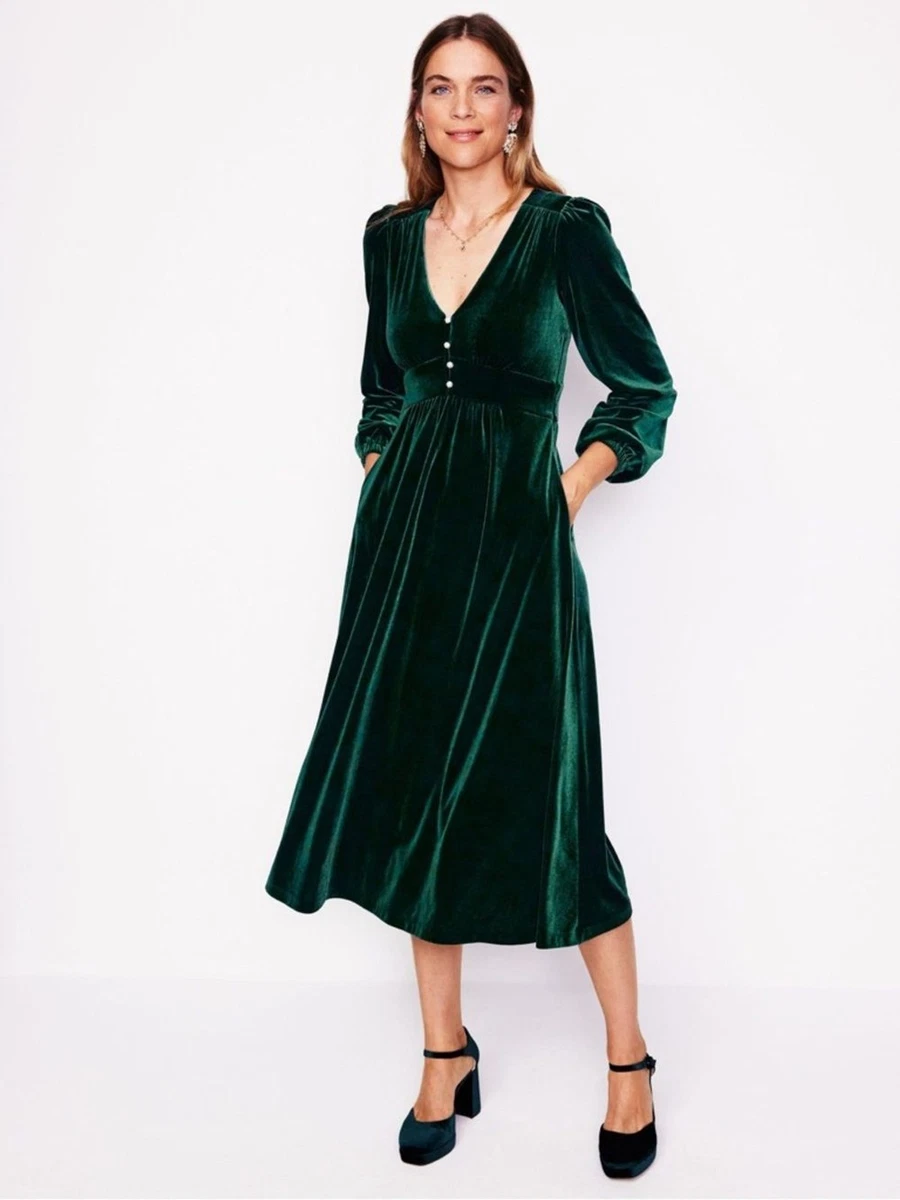 boden blue velvet dress Custom Made Striped Halter Dress by Double R Use My Measurements / All Four main image 0