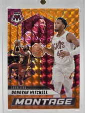 2024-25 Panini Mosaic Donovan Mitchell Montage /49 Cleveland Cavaliers