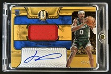 2022 Chronicles Jalen Duren Gold Standard Rookie Jersey Auto RC Prime #/25