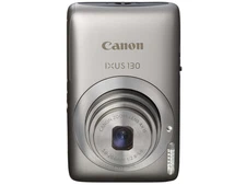Canon IXUS 130 14.1 MP 4x Zoom Digital Camera with Battery, Charger, SD Card