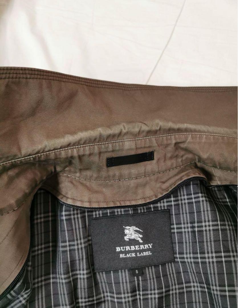 Burberry Black Label Plain Coat Long-sleeves Brown Cotton Size S For Men thumbnail 19