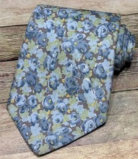 Nordstrom Vtg Men  s Tie Hand Sewn In Italy For Beautiful Floral Design