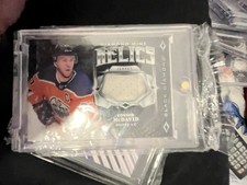 2018-19 Rare UD Diamond Mine Relics Connor Mcdavid Jersey Memorabilia Mint !!!