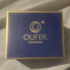 OUFER Gold Round Septum Clicker Nose Ring Hoop - Clicker Closure, No Stone