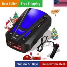 2026 Newly Radar Detector with Mute Memory, City/Highway Mode, Long Range Tracki