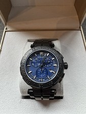 New Versace Greca Chrono Watch - Box & Authentication/Warranty Card