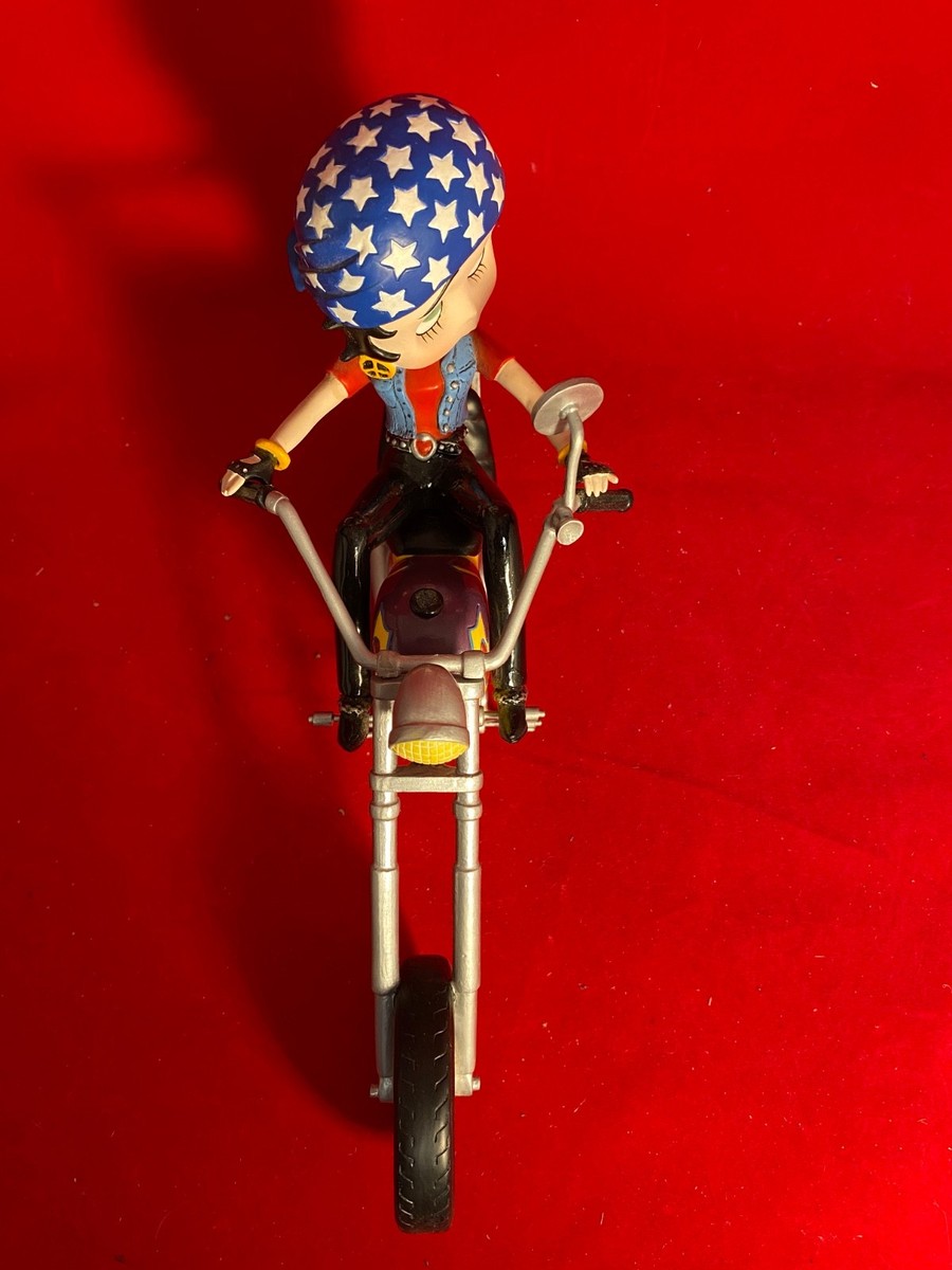 RARE 1999 The Danbury Mint Betty Boop “Chopper Betty” Motorcycle