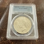 1923-D Peace Silver Dollar $1 PCGS MS63 – Original Luster – Key Denver Issue