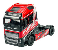 BBURAGO VOLVO FH16 750 XXL GLOBETROTTER RED 1:43 DIE CAST METAL NEW IN BOX TRUCK