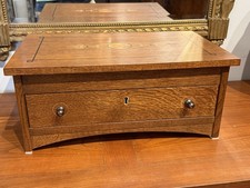 Stickley Harvey Ellis Collection Mission Arts & Crafts Inlaid Oak Jewelry Box