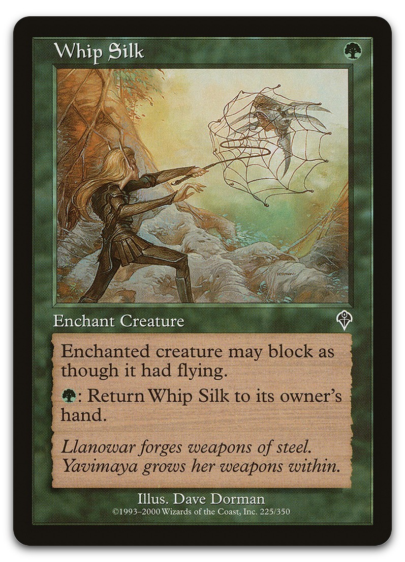 Whip Silk #225 (LP) Invasion INV Magic MTG