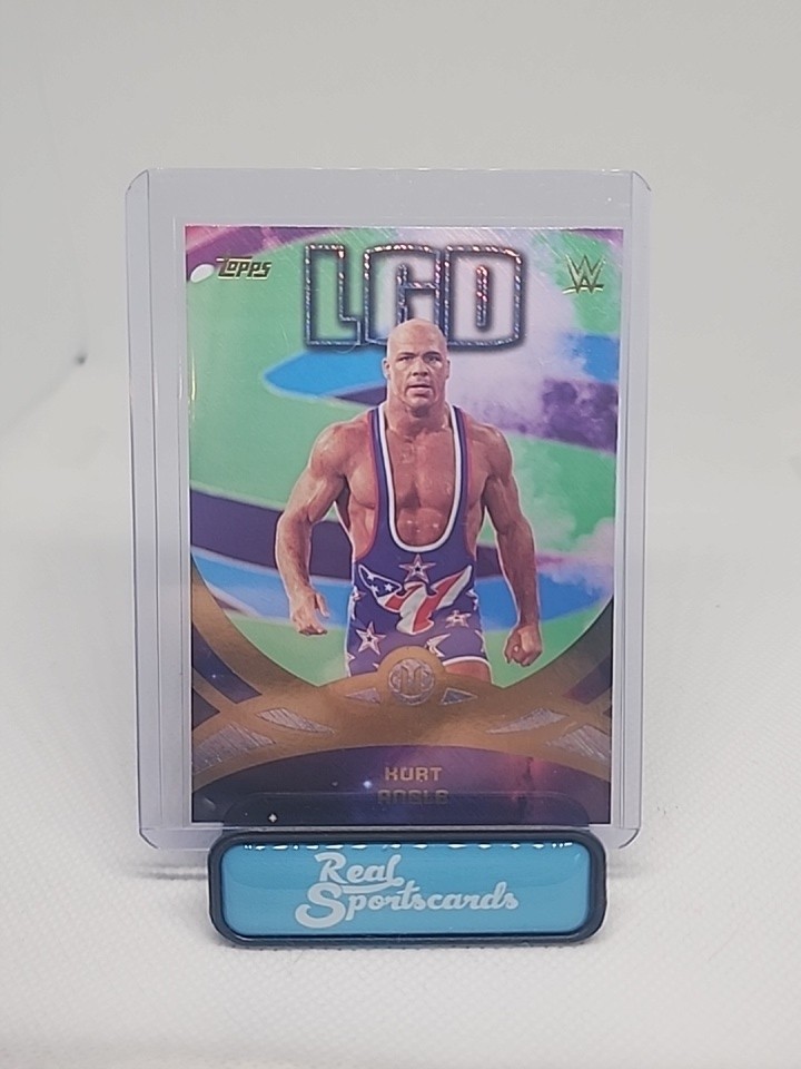 2026 Topps Universe WWE Kurt Angle Gold Foil