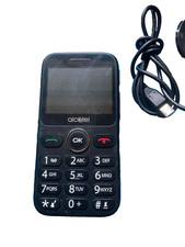 Telefono cellulare Alcatel 2019G SBLOCCATO GRANDE TASTIERA TASTI PARLANTI PULSANTE SOS